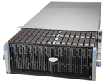 Сервер Supermicro Storage SuperServer SSG-640SP-E1CR60 без процессора/без ОЗУ/без накопителей/количество отсеков 2.5" hot swap: 2/1 x 2000 Вт/LAN 10 Гбит/c
