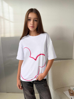 Футболка для девочки маус