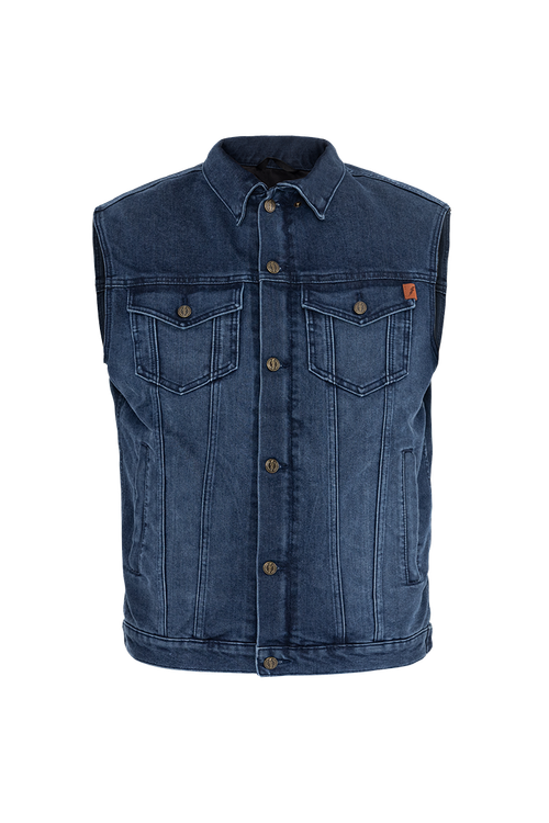 Жилет Trucker Jeans Vest Indigo John Doe