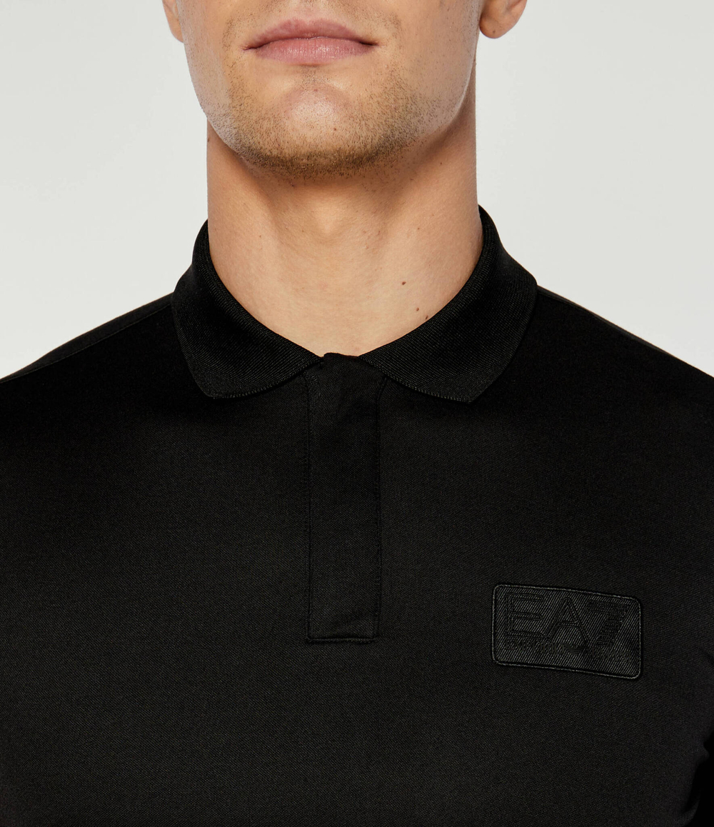 Поло EA7 - черный(6DPF79 PJUJZ)