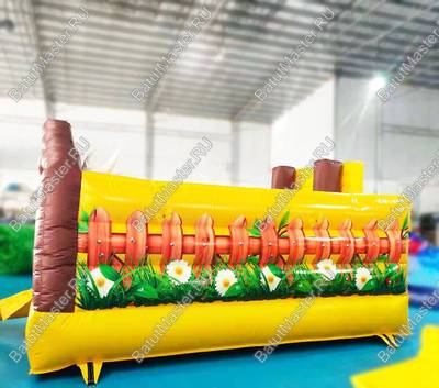 Надувной батут "Ферма" для аттракциона "Родео" 4*4