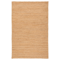 Ковер из джута 200х300см Tkano Ethnic бежевый в полоску