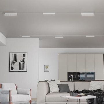 359071 DRIVE NT23 182 белый Драйвер для накладного шинопровода (арт.135193-135196) IP20 200W 48V SMAL