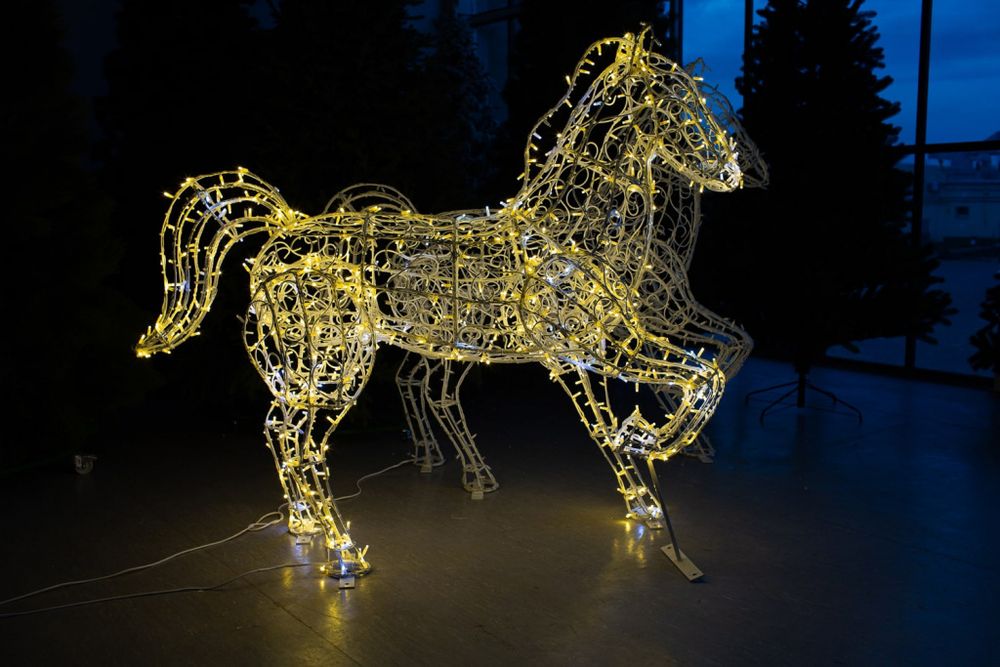 Световая фигура лошади «Пони»