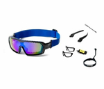 Спортивные очки с диоптриями OCEAN Chameleon Black / Revo Blue Polarized lenses