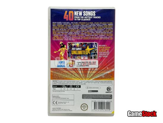 Just Dance 2018 (Nintendo Switch, Полностью на русском языке, Б/У)