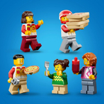 Конструктор Лего Сити Опыт доставки пиццы на автомобилях 60496 | LEGO City Pizza Delivery Experience 494 детали | 6+