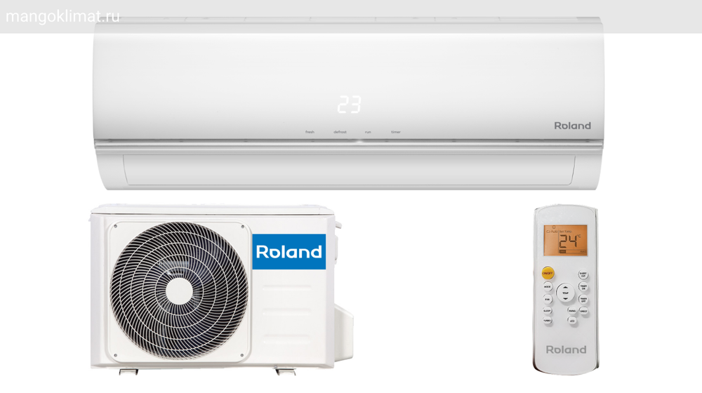 Сплит-система Roland WIZARD DC Inverter RDI-WZ24HSS/N1-IN\RDI-WZ24HSS/N1-IN