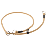 V.I.PET Ошейник-удавка (со стопором) с 2-я кольцами круглый 6 мм, 70 см