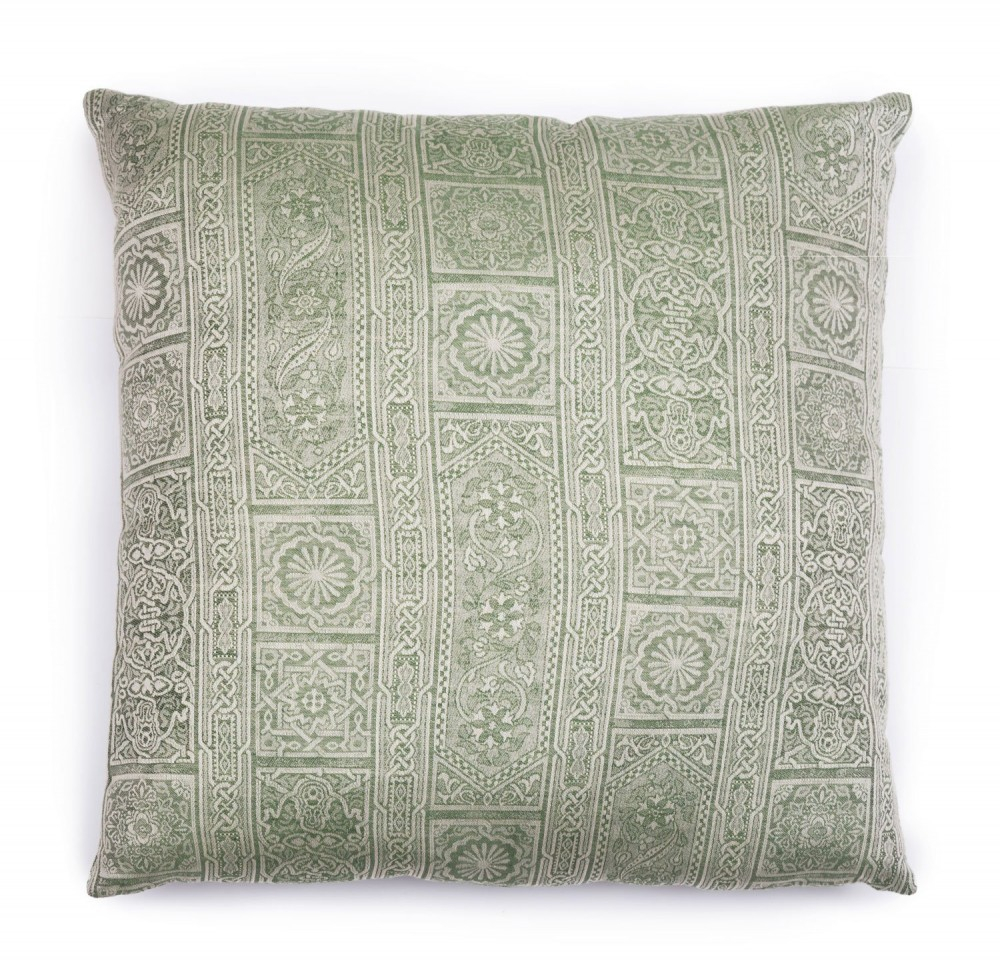 Подушка декоративная 40x40 Leitner Menara зеленая