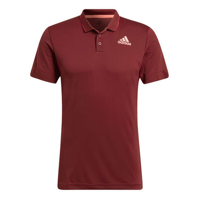 Мужское теннисное поло adidas Freelift Polo Men - Dark Red