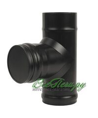 Тройник Везувий BLACK 90 д.120