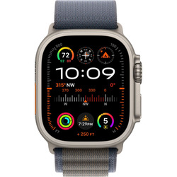 Apple Watch Ultra 2 49mm Alpine Loop Blue / Titanium Case