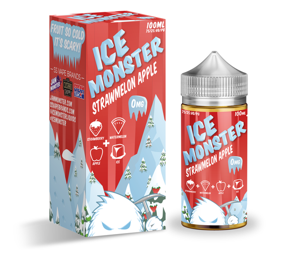 Купить Жидкость ICE MONSTER Original - Strawmelon Apple (100ml)