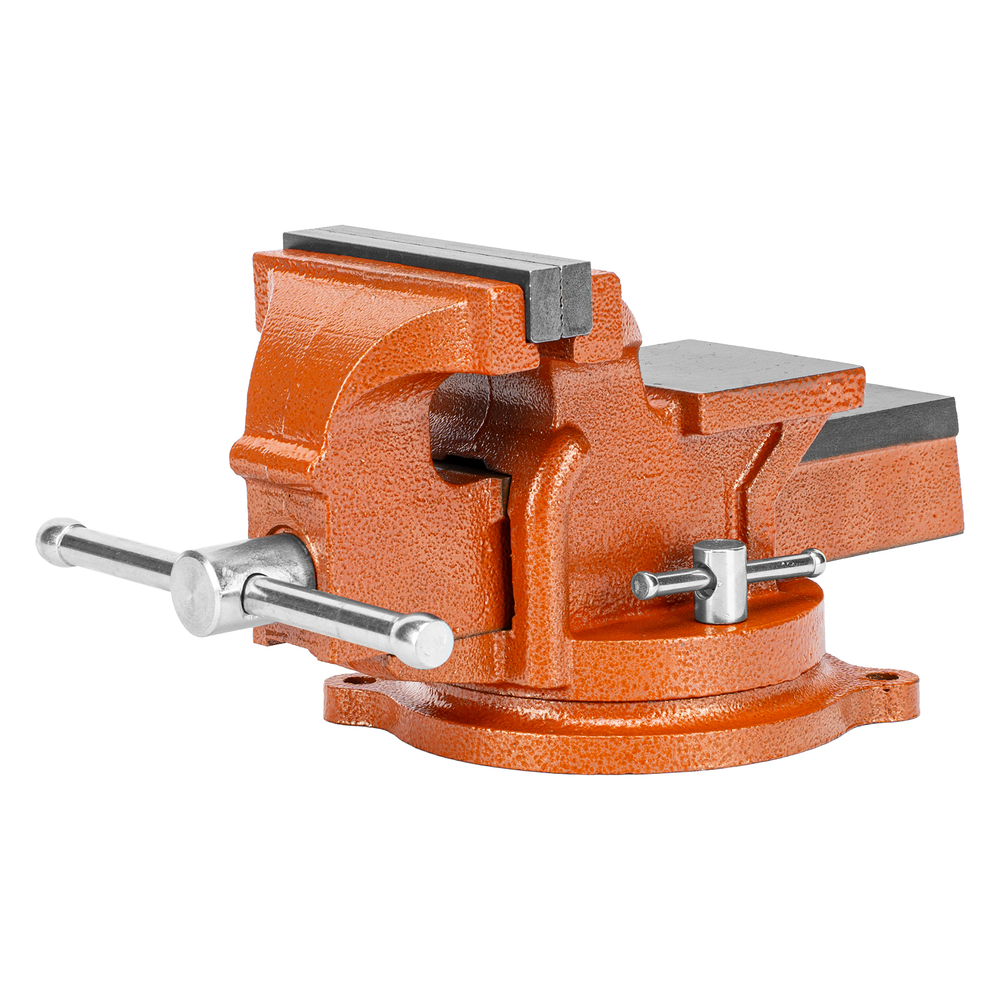 Тиски слесарные, 100 мм, поворотные, с наковальней Sparta