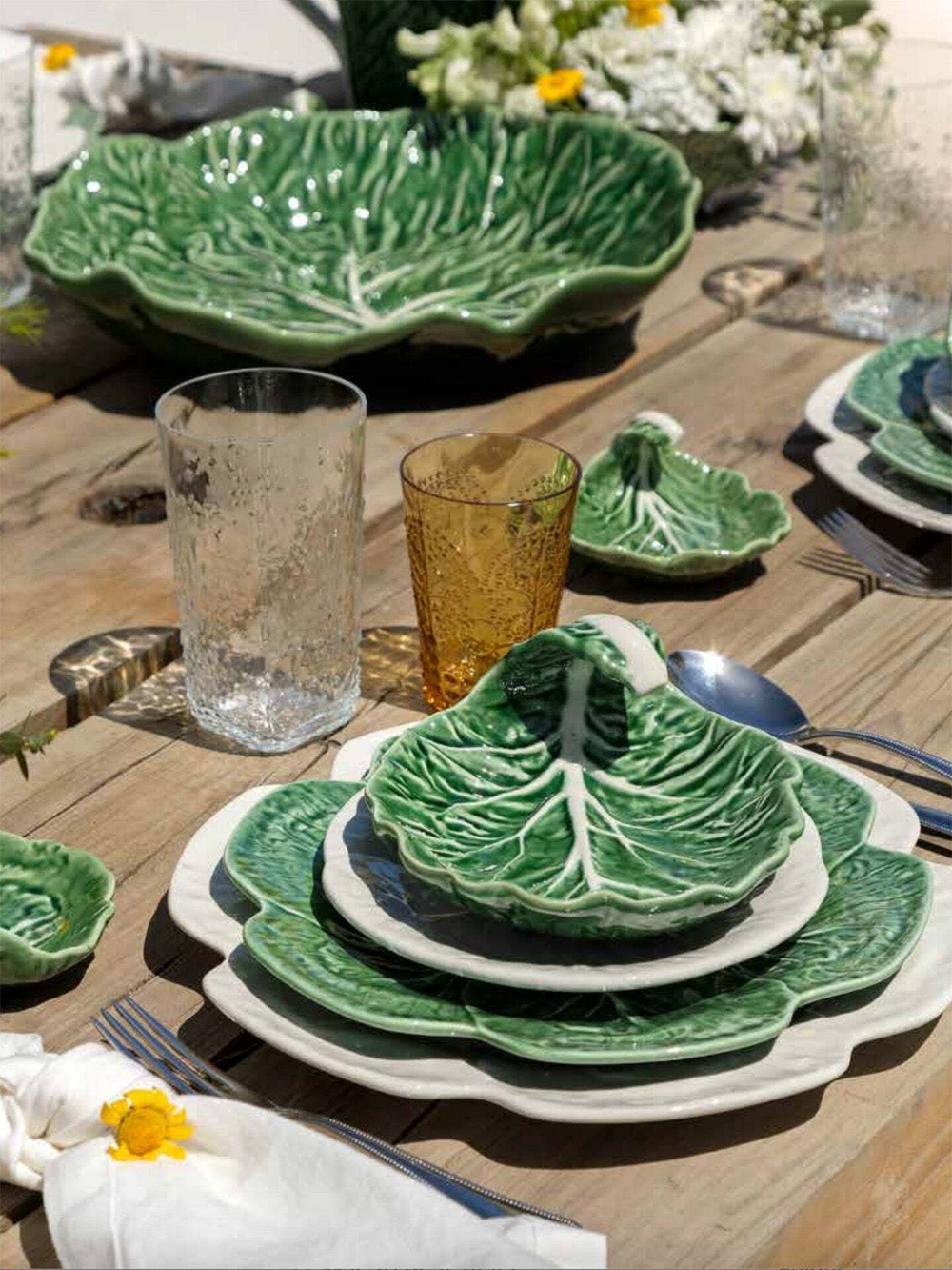 Блюдо глубокое на ножках Cabbage (18.5 см)