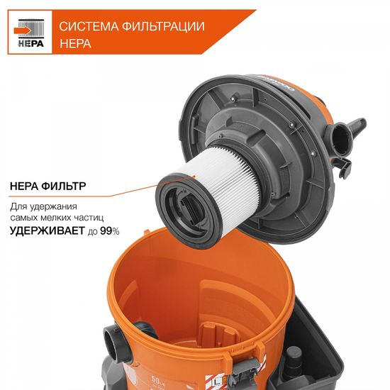 Строительный пылесос DAEWOO DAVC 2014