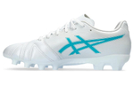 Asics Ultrezza CLUB 3 lace-up FG (rubber spikes) shock-absorbing football shoes men's white and blue