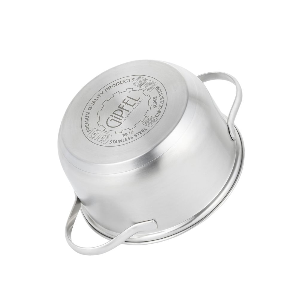 Кастрюля из нержавеющей стали Gipfel Azalea 51059 16 см/1,5 л