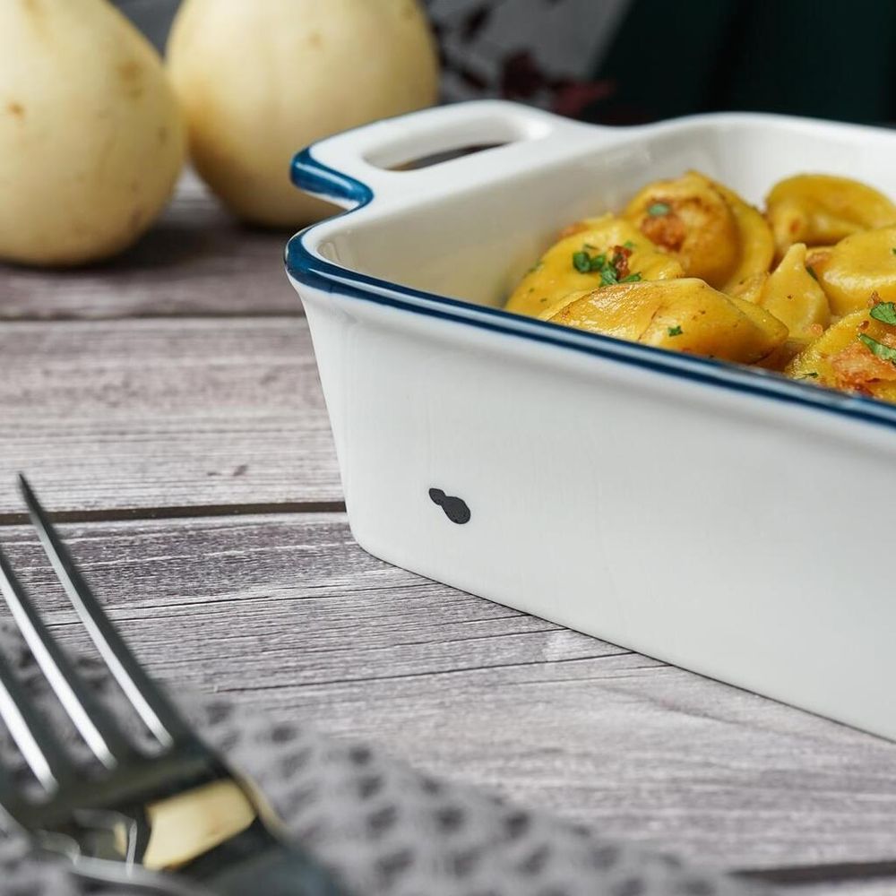 Блюдо прямоугольное 22*16,9 см h5,2 см 900 мл с ручками Bakery Fusion P.L. Proff Cuisine [2]