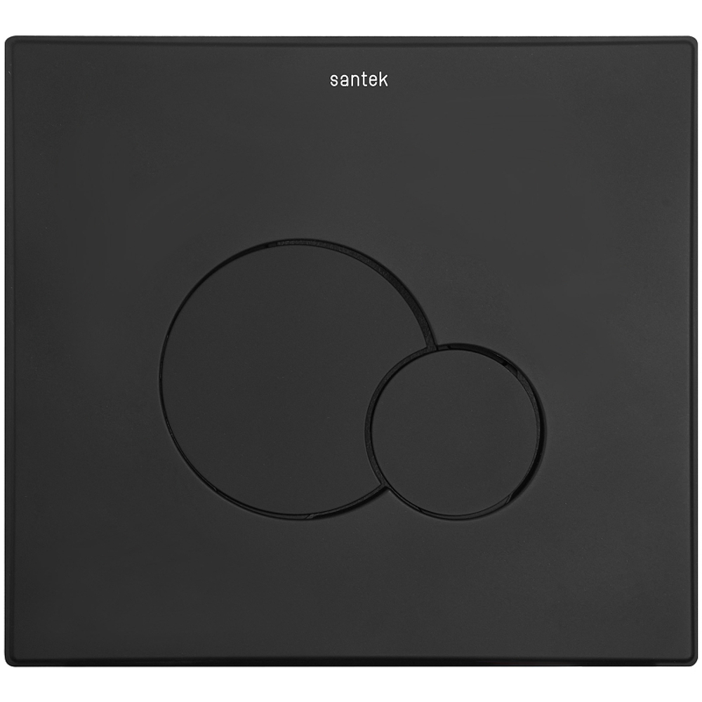 ПЭК унитаз с инсталляцией Santek Нео с сиденьем "Микролифт" и черной матовой клавишей смыва (1WH501776)