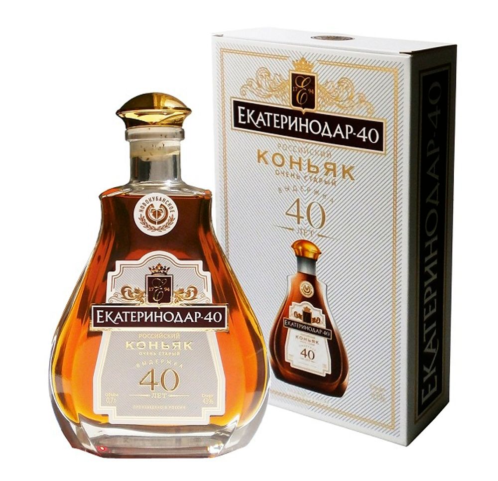 Новокубанский. Екатеринодар 40 лет выдержки. 0,7 Л