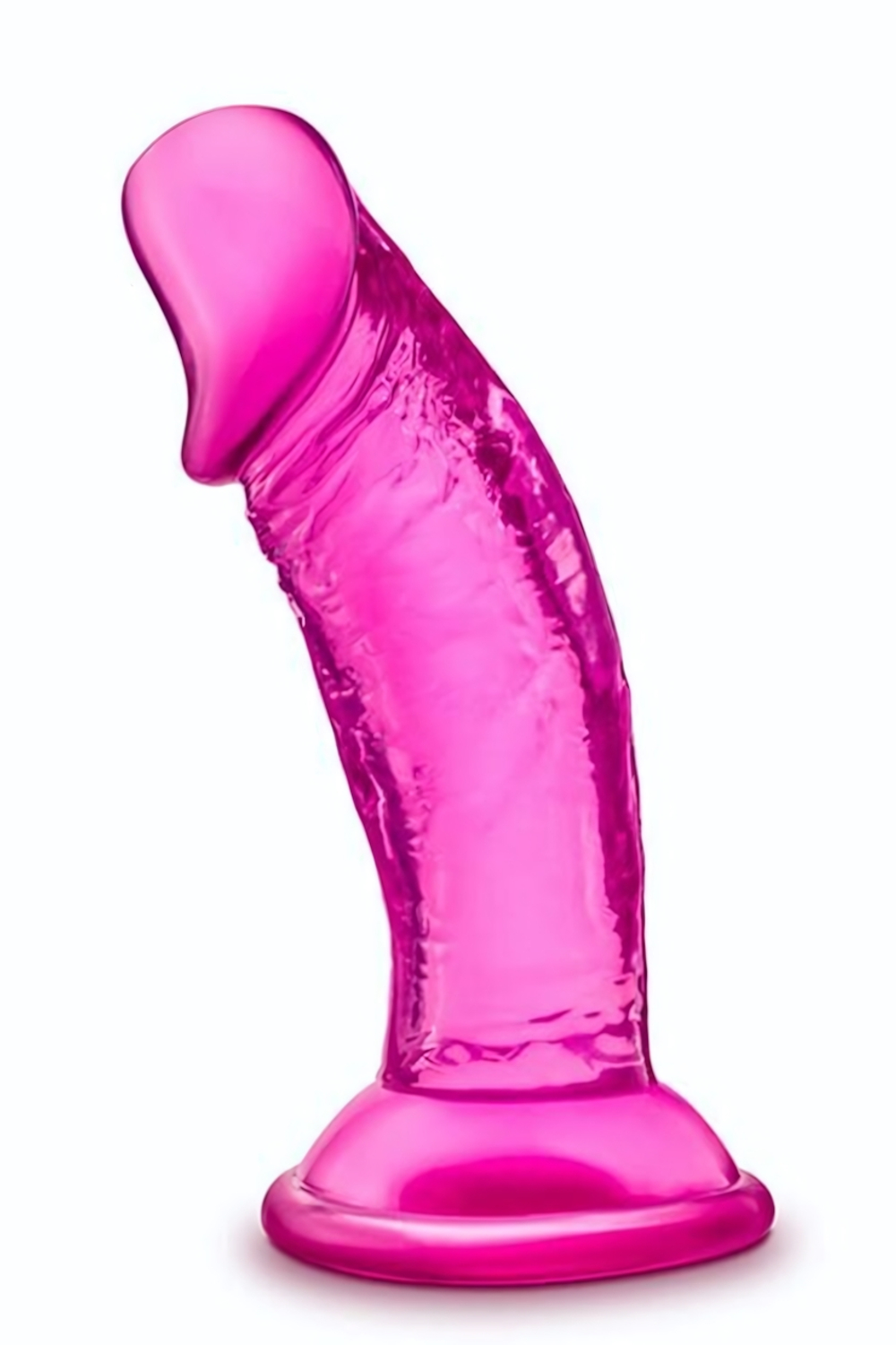 Розовый анальный фаллоимитатор Sweet N Small 4 Inch Dildo - 11,4 см. (Цвет: розовый)