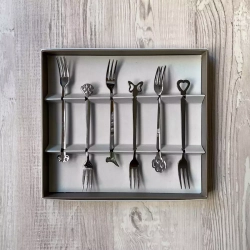 Набор вилок для закусок 6 шт Mepra Evento