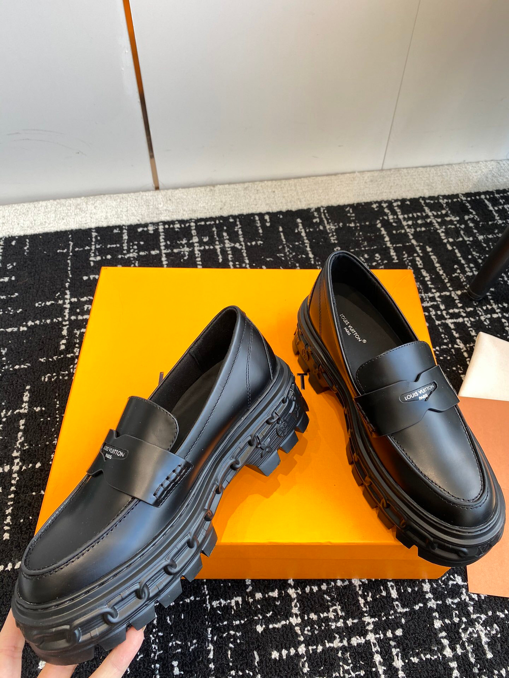 Louis Vuitton Record Loafers