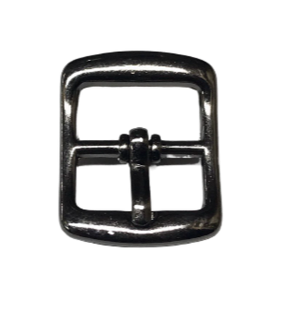 Пряжка обувная 12мм (А3965), темный никель
