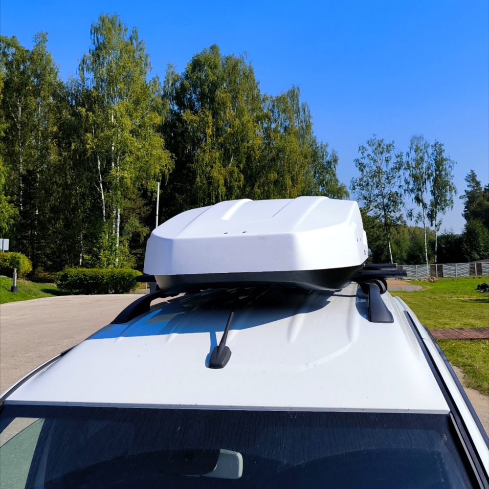Автобокс Way box Cobra 520 белый. Размер 215*85*40 см.