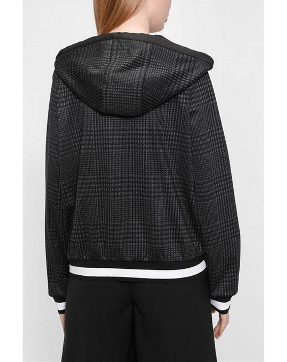 Толстовка на молнии Marc Aurel 3792 черный с серым