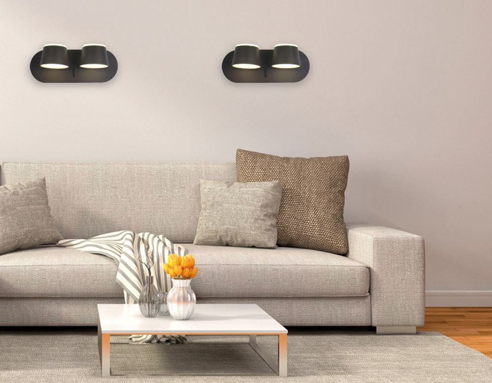 Ambrella Настенный светодиодный светильник с выключателем на корпусе Wall FW172