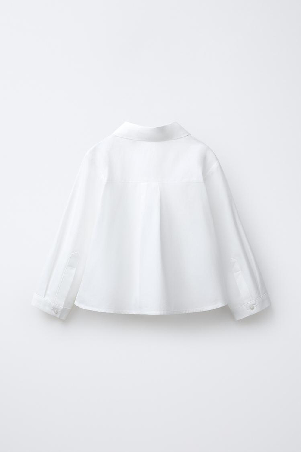 ZARA РУБАШКА С СЕРДЕЧКОМ, БЕЛЫЙ