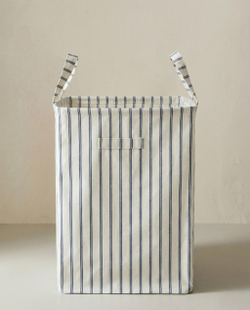 Zara Home Корзина из хлопка, цвет синий, 58 см