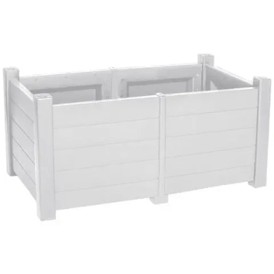 Кашпо Прованс 70л белый 530х470мм