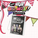 (ПРЕДЗАКАЗ) Альбом OURBIRTHDAY - OUR BIRTHDAY 1st Single Album CARTOON BOOK Version