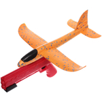 Самолет метательный «Истребитель» 35*37 см, запуск с пистолета, микс