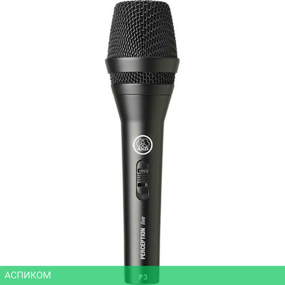 Микрофон AKG P3S черный (3100H00140)