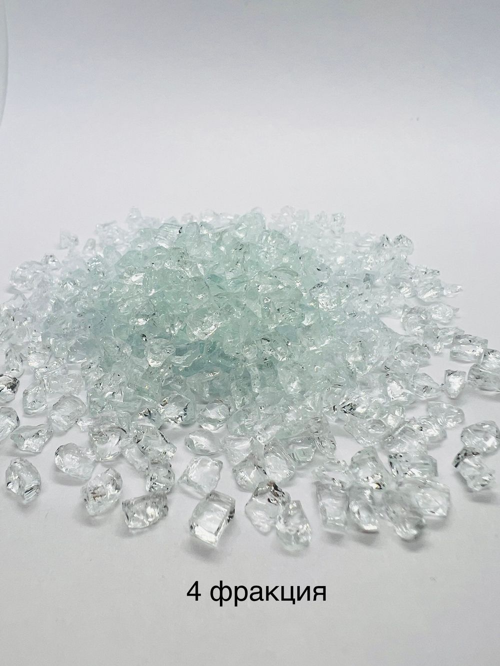 Стеклянная крошка Прозрачная фракция 4