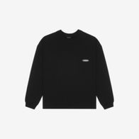 Лонгслив UNIFORM Relaxed Pocket, черный