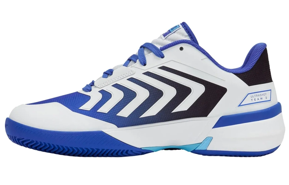 Мужские кроссовки теннисные K-Swiss Ultrashot Team 2 Clay - white/dazzling blue/baltic sea