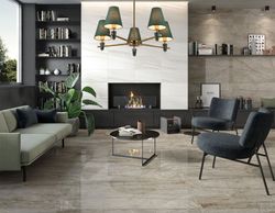 Ambrella Люстра на штанге с абажурами и мрамором Ceramo Classic LH75051