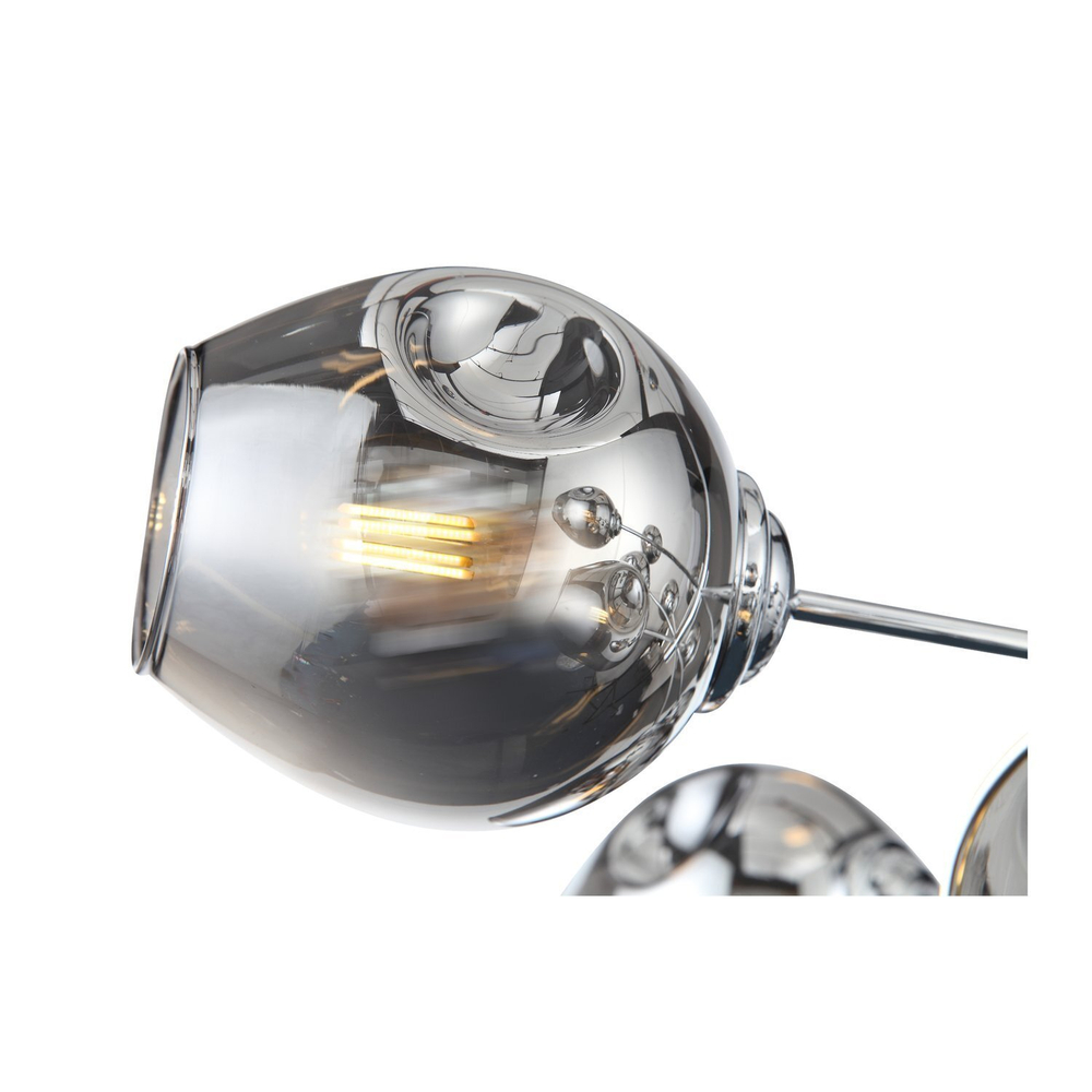 SL1500.103.12 Светильник подвесной ST-Luce Хром/Дымчатый E14 12*40W
