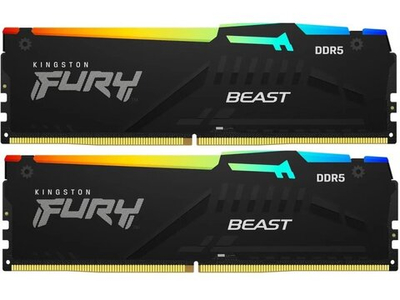 Оперативная память Kingston Fury KF552C40BBAK2-32, DDR5 2х 32ГБ 6200 МГц, DIMM, RTL