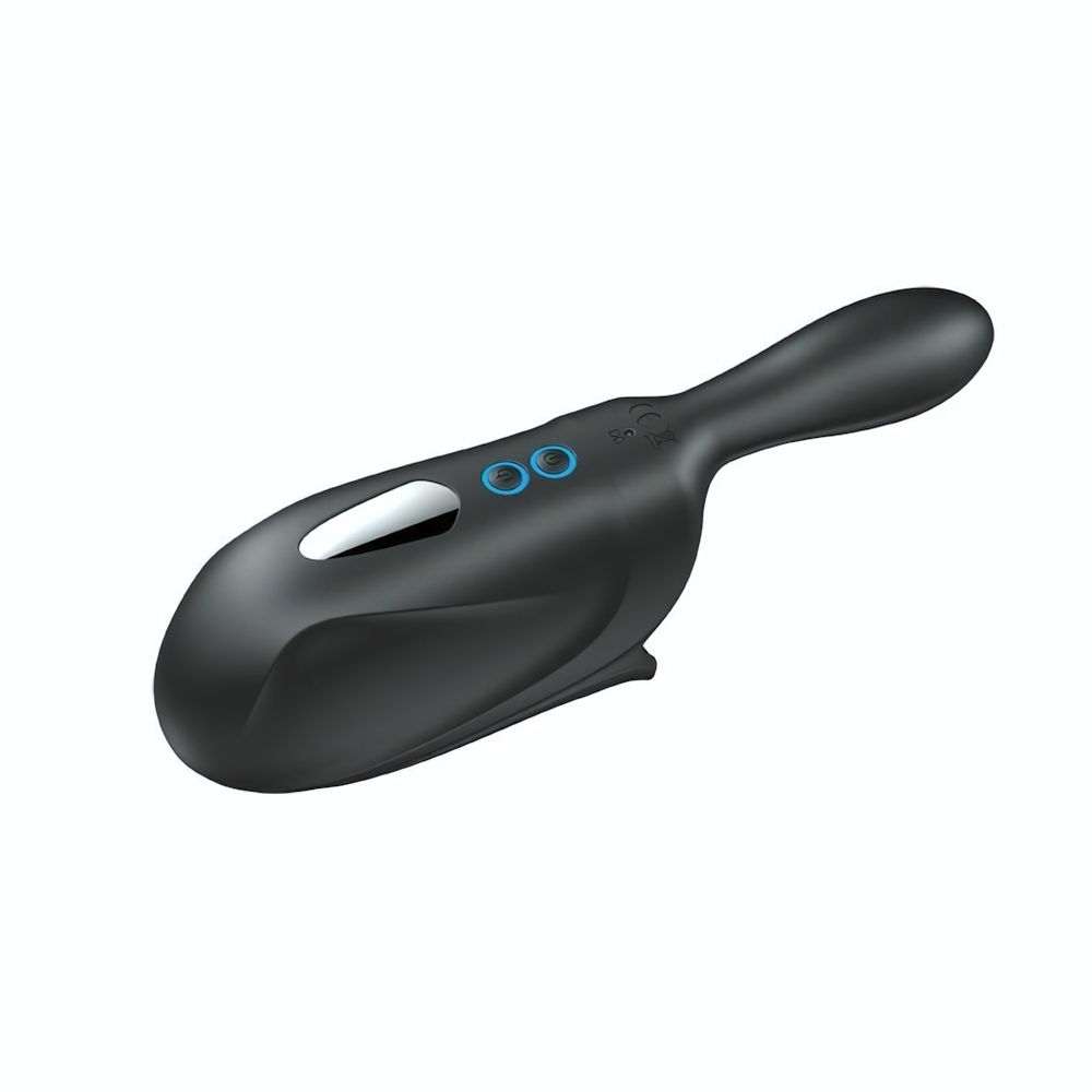 Автоматический мастурбатор с вибрацией (Цвет: черный)