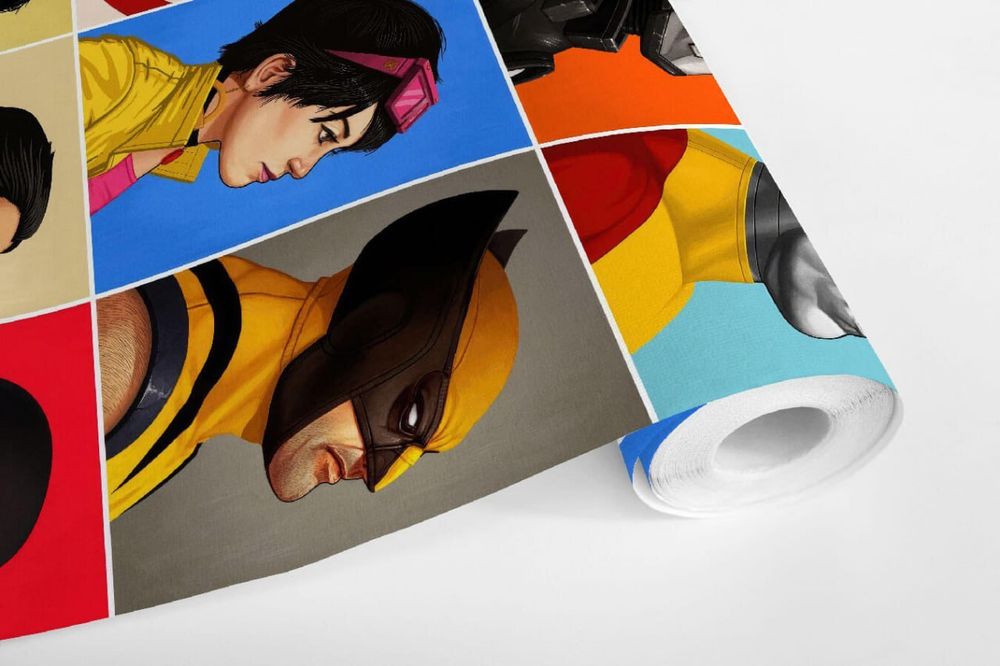 Шовная фреска KIDS-94, 2,7 м (Ширина 4 м)