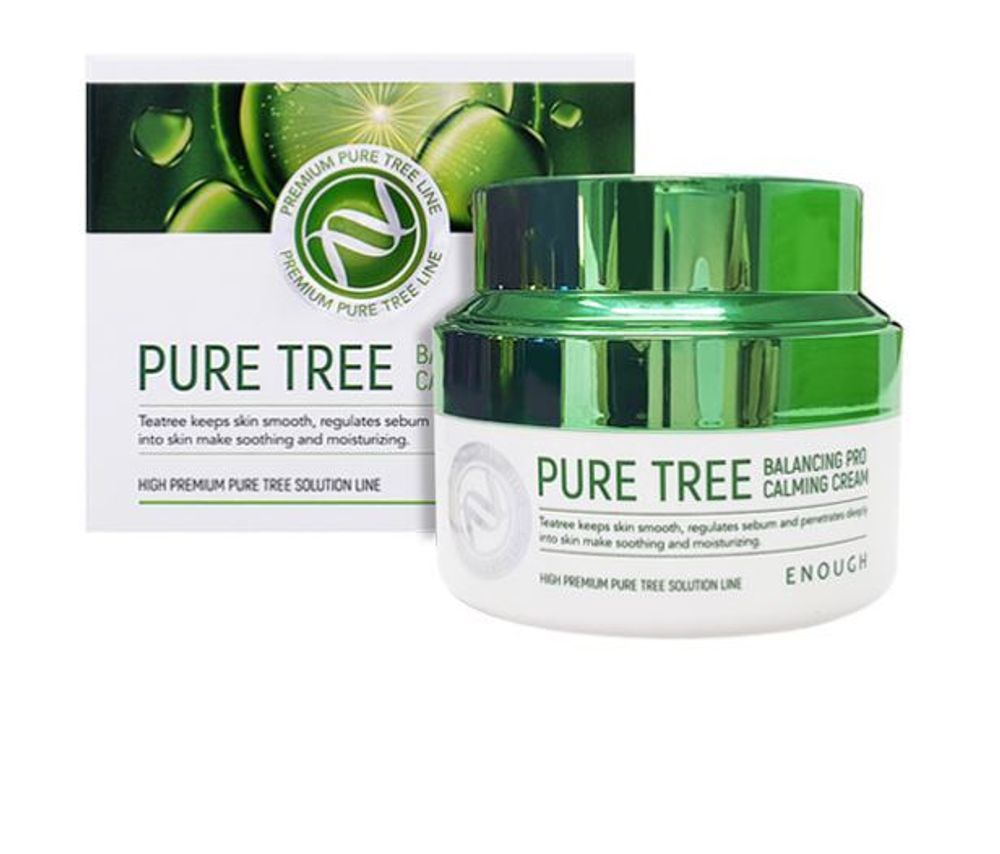 Успокаивающий крем Enough Pure Tree Balancing Pro Calming Cream