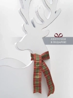 Новогодний декор. Комплект из двух оленей 66см, 53см