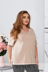 Футболка 606-бежевый Minova